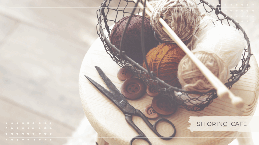 SHIORINO CAFEの「もくもく手芸の会」